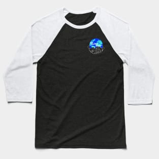 Blue World Small Logo Baseball T-Shirt